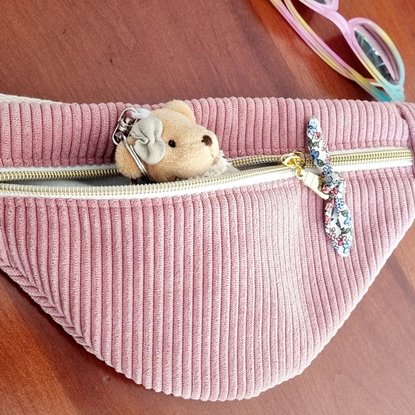 Bum bag velvet clearance